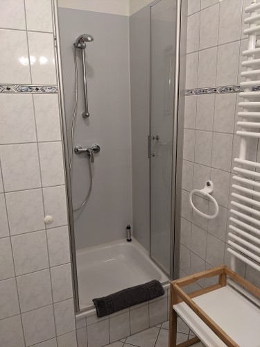 The bathroom The bathroom